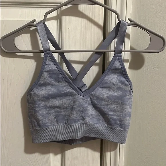 AYBL blue camo sports bra - Picture 1 of 2